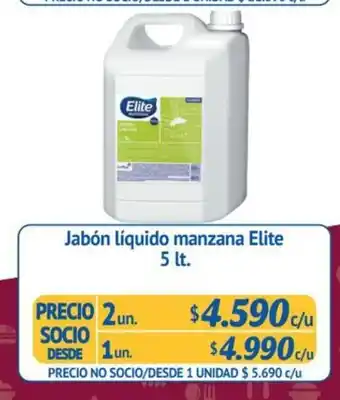 Alvi Elite Jabon liquido manzana 5 lt oferta