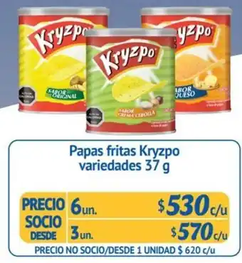 Alvi Kryzpo Papas fritas variedades 37g oferta