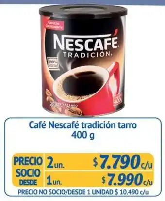 Alvi Nescafe Cafe tradicion tarro 400g oferta