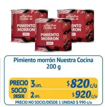 Alvi Nuestra Cocina Pimiento morron 200g oferta