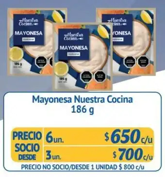 Alvi Nuestra Cocina Mayonesa 186g oferta