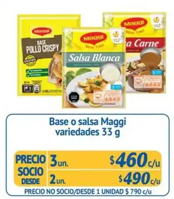 Alvi Maggi Base o salsa variedades 33g oferta