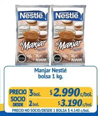 Alvi Nestle Manjar bolsa 1kg oferta