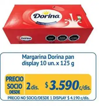 Alvi Dorina Margarina pan display 10 un x 125g oferta