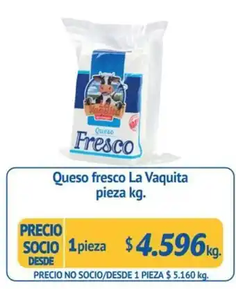 Alvi La Vaquita Queso fresco pieza kg oferta