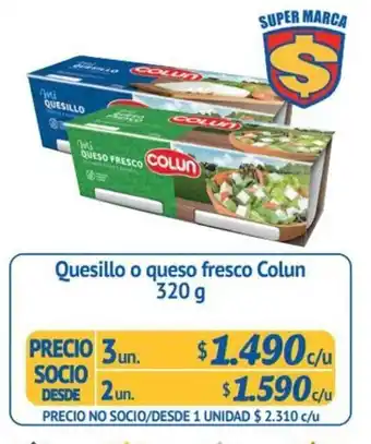 Alvi Colun Quesillo o queso fresco 320g oferta