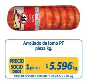 Alvi PF Arrollado de lomo pieza kg oferta