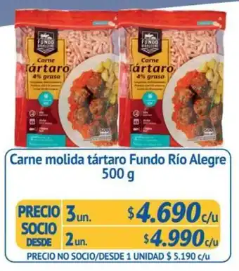 Alvi Fundo Rio Alegre Carne molida 500g oferta