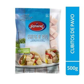 Supermercado El Trébol Cubitos pechuga sopraval 500 gr oferta