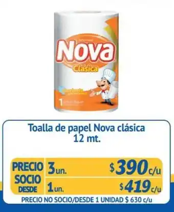 Alvi Nova toalla de papel clasica 12 mt oferta