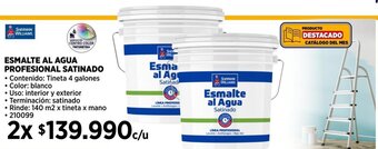 Construmart Esmalte Al Agua Profesional Satinado oferta