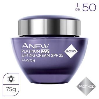 Avon Crema facial anti edad de día anew platinum +50 años oferta