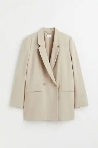 Blazer de doble botonadura