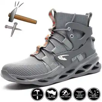 Linio Zapatos de seguridad transpirables a pru... oferta