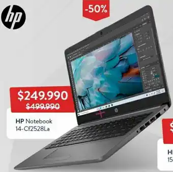 Lider Hp Notebook 14-Cf2528La oferta