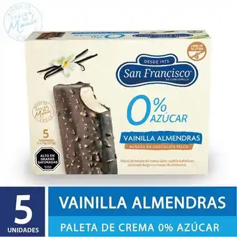 Santa Isabel Hel multipack 0% azúcar choco vainilla 5 un. 70 g oferta