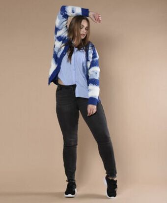 Tricot Jeans tiro alto skinny fit oferta