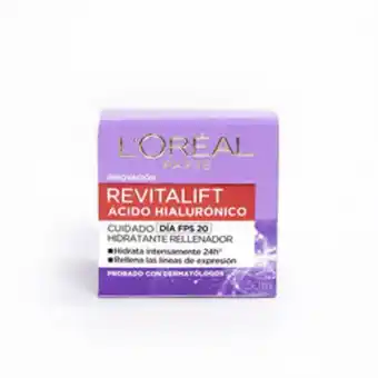 Salcobrand Crema de día anti-arrugas revitalift ácido hialurónico 50ml oferta