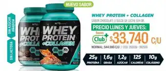 Cruz Verde Whey Protein + Collagen chocolate o dulce de leche 924g oferta