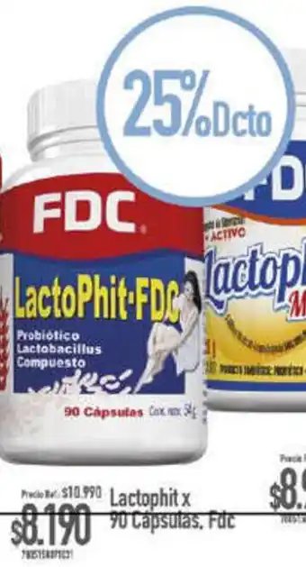 Farmacias KNOP LactoPhit x 90 cápsulas FDC oferta