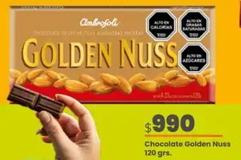 Cugat Chocolate Golden Nuss 120g oferta