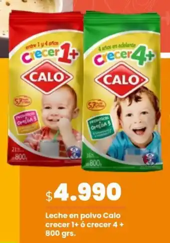 Cugat Leche en Polvo Calo 1+ / 4+ 800g oferta