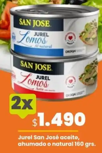 Cugat Jurel Lomos San Jose Ahumado o Natural 2 x 160g oferta