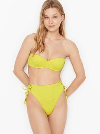 Victoria's Secret Scrunch bandeau bikini top oferta