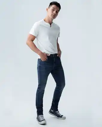 Americanino Jean para hombre fit st. louis tono medio bota ajustada esencial oferta