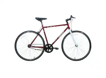 Ripley Bicicleta urbana aro 700 aluminio shimano burdeo best tesia oferta