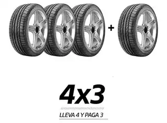Ripley Set 4 neumáticos 255/55 r18 bridgestone dueler hp sport 109y oferta