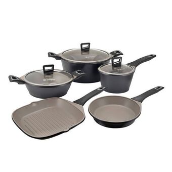 Kitchen Center Batería de cocina antiadherente classic 8 pzs oferta