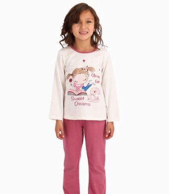 Limonada Pijama sweet dreams niña algodón dahlia limonada oferta