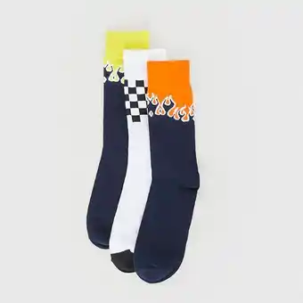 Corona Calcetines hombre tripack racing azul oferta