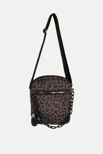 Everlast Crossbody quilted chain cafe animal print everlast oferta