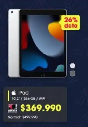 Abcdin Apple iPad 10.2"256GB / WiFi oferta