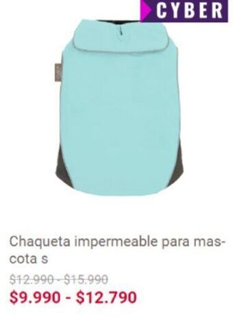 Casaideas Chaqueta Impermeable para Mascota s oferta