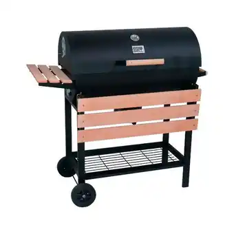 Parrilla oregon carbón con termómetro