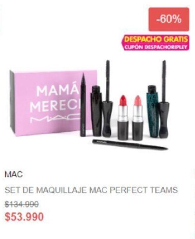 MAC Set de Maquillaje Perfect Teams oferta en Ripley MAC Set de Maquillaje Perfect Teams oferta en Ripley