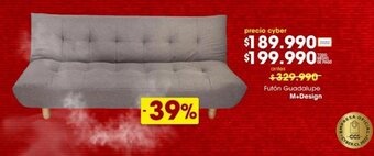 Easy M+ Design Futon Guadalupe oferta