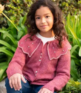 Limonada Chaleco cuello con volantes niña dahlia limonada oferta