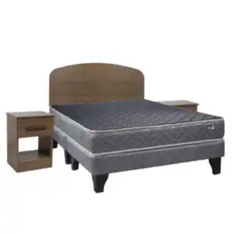 Colchones Celta Cama europea génesis 2 plazas base dividida + set asturias oferta