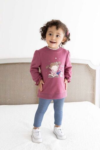 Limonada Conjunto con faldón bebé niña algodón dahlia limonada oferta