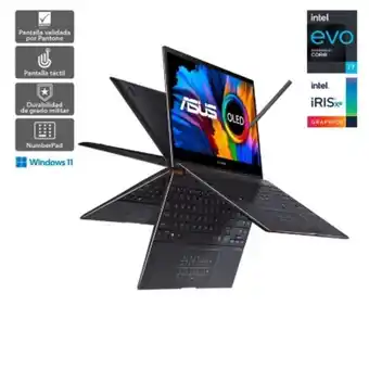 Falabella Notebook asus zenbook flip s13 oled ux371ea-hl802w intel core i7 16gb ram 512gb ssd 13.3" 4k uhd oferta