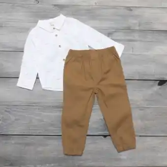 Falabella Conjunto pantalón + camisa bebé niño algodón 2 piezas oferta