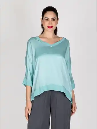 Lineatre Blusa menta lineatre oferta