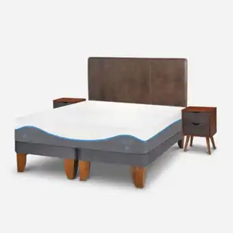 CIC Cama europea king alaska + set baker oferta