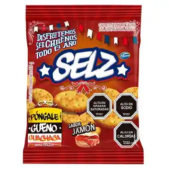 Santa Isabel Galleta mini sabor jamón selz 35 g oferta