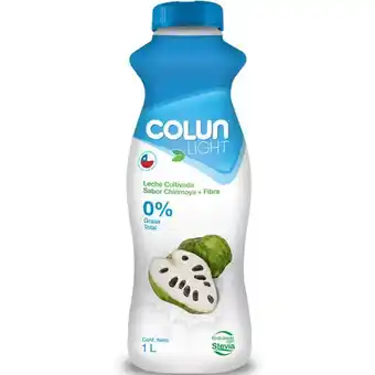 Santa Isabel Leche cultivada light 0% + fibra chirimoya 1 l oferta