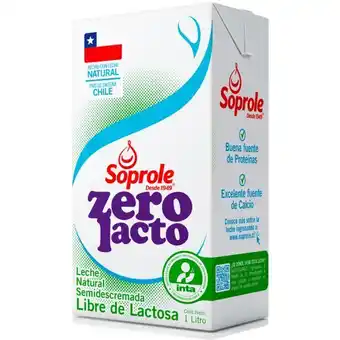 Santa Isabel Leche semidescremada sin lactosa 1 l oferta